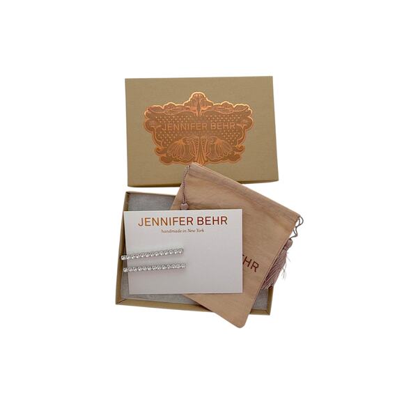 JENNIFER BEHR Gwen Bobby Pin Set Crystal main image 9